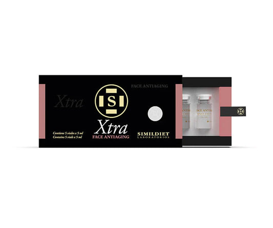 XTRA Face Antienvejecimiento 5×5 ml · Vial serum